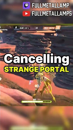 Canceling Strange Portal as Angela | Marvel Rivals
