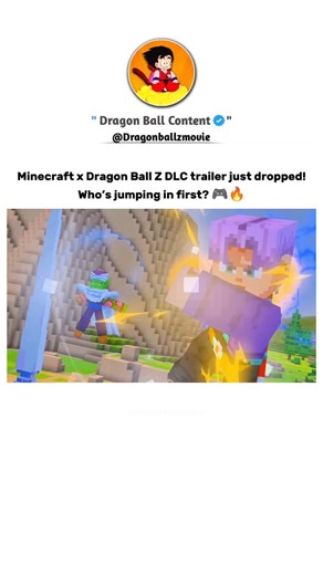 Rahul Kumar | Minecraft just went Super Saiyan! The Dragon Ball Z DLC trailer is finally here! ⚡🎮 * * * * , * * * * * * #dragonball #dragonballgt... | Instagram