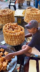 2.3M views · 43K reactions | Famous Handmade Fried Pastry In India  Business name Khaja Shop खाजा शॉप Address Buddh Marg, Central Revenue Colony, Patna, Bihar, India  Price 240 Rupee/$ 2.85 USD / KG #snack #india #streetfood #patna | Street Food Journey | Facebook