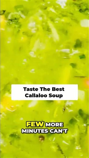 Jamaican Callaloo Soup: Unforgettable Flavor Sensation!