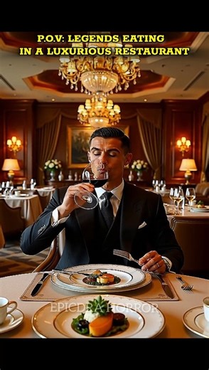 Ronaldo Was Mocked 😂 For Eating In A Shabby Restaurant🏩 By Messi, Neymar And Mbappe Until... #shorts