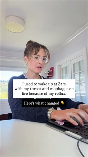 How I Stopped Waking Up At 2am With Reflux (My Nighttime Routine)