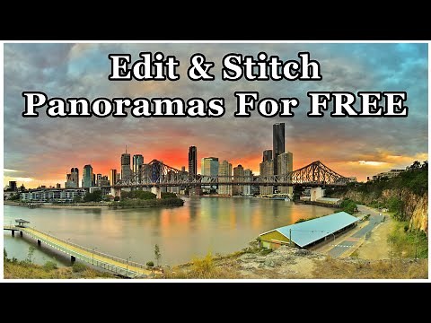 Edit and Stitch Panoramas For Free