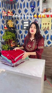 31K views · 426 reactions | Jimmy choo collection live aaj 10 vajta | Rudra collection | Facebook