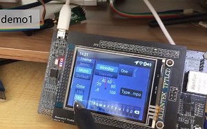 AT32F407 LittlevGL_demo