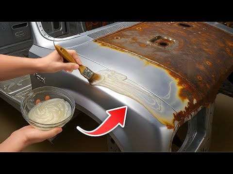 This is the Secret of Car Mechanics! Remove Rust With 2 Ingredients