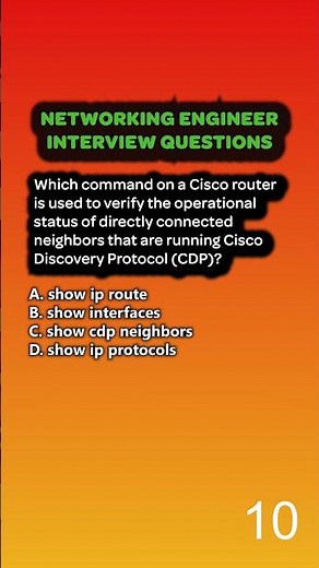 Cisco's NEIGHBOR Spy! 🤫 #CDP #NetworkingDiscovery