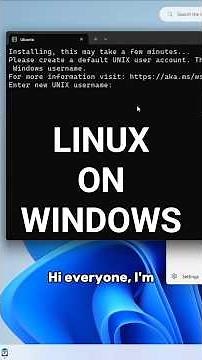 How to Install Linux on Windows Using WSL (Windows 10 & 11) 🐧💻 #windows #linux #shorts