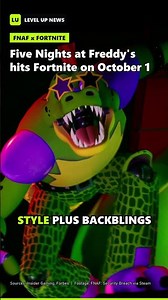 Five Nights at Freddy's Is Coming to Fortnite on October 1 #shorts