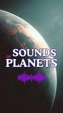 What Planets Sound Like in Space | NASA Audio recording | #nasa #shorts