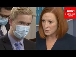 Best Of Jen Psaki And Fox News Reporter Peter Doocy Clashes From The Past Year | 2021 Rewind