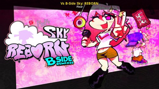 Vs B-Side Sky: REBORN Mod for Friday Night Funkin' | FNF Mods