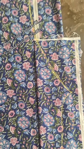 Easy Guide to Cutting Large Size Trousers for Beginners