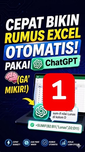 Skill Excel Dewa Tanpa Hafal Rumus! Pakai AI Bagian 1