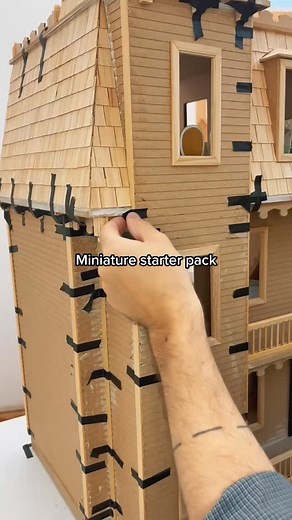 922K views · 31K reactions | One of the questions I get asked the most is: How do I get started with building miniatures? So, I put together a starter pack with all the essential tools and materials that you need to dive into miniature building. You can find it on my Amazon storefront! ❤️ (Link in bio) #miniatures #dollhouse #dollhouseminiatures #12thscale #dollhousekit #diy #victoriandollhouse #dollhouseprocess #miniaturebuild | House of Viridian | Facebook