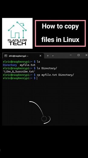 How to COPY Files in Linux #linux #copy #file