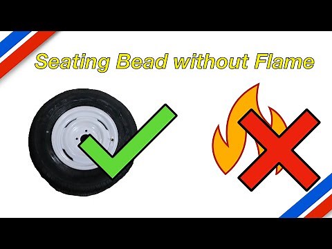 Seating a stubborn tire bead, no special tools, no flame