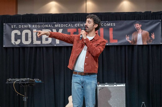 Popular Comedian Morgan Jay Takes His Musical Talents to St. Denis Medical