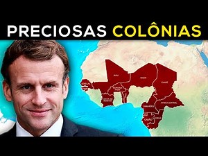 Como a FRANÇA mantém 14 COLÔNIAS na África?