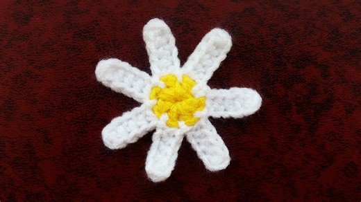 Simple Flower Crochet Tutorial for Absolute Beginners