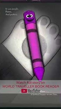 CREEPY CRAYON: Kids Book Read Aloud by Aaron Reynolds’s Illustrated by Peter Brown.