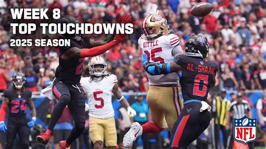 Top touchdowns | Week 8