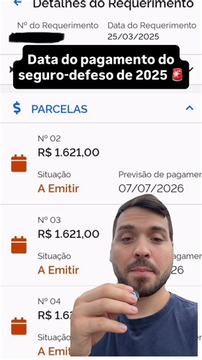 🚨 **ATENÇÃO, PESCADOR!** As **datas de pagamento do Seguro-Defeso 2025** já começaram a aparecer no sistema! ✅ Se você fez o pedido, este é o momento de conferir se o seu benefício já tem data prevista para pagamento. 🎥 Assista ao vídeo e entenda o que isso significa e quais são os próximos passos. 💬 Compartilhe com outros pescadores para que ninguém perca essa informação! #SeguroDefeso #SeguroDefeso2025 #PescadorArtesanal #INSS #DireitoPrevidenciário