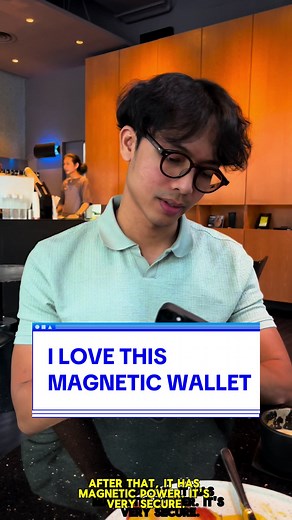 Been using this magnetic wallet for months now, it’s solid since I first bought them. Friends keep asking me where I got it, loving the convenience & functionalities. Come and get it yourself!