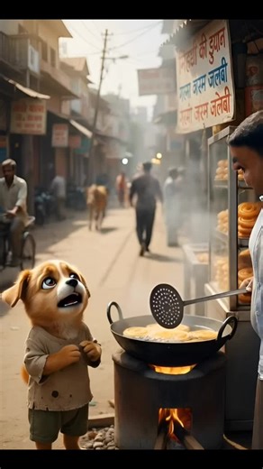 A Poor Puppy Finds Hope Through Hard Work