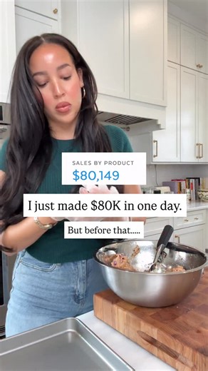 Shantel Taylor, B.S. in 🍋🥬🍉 on Instagram: "I just made $80K in one day. But before that… I was a girl selling $20 meal plans to pay rent. 8 years ago I had no business, no audience, no clue what I was doing. I was just trying to survive. Here’s what changed: I stopped waiting to feel ready. I stopped letting fear make my decisions. I posted the cringey videos. I took the leap. If you’re sitting on something…. a pivot, a launch, an idea you’ve been too scared to try, stop waiting for the perfe