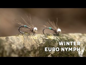 Awesome Winter Euro Nymph Fly Fishing Pattern! Tying Tutorial: The Stray Whisker