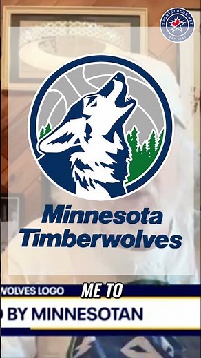 Designing the Original Timberwolves Logo #NBA #TWolves #nbalogos