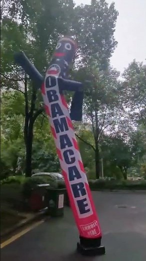 20ft Obamacare Inflatable Air Dancer Tube Man – Boost Enrollment & Drive Awareness! 🎈