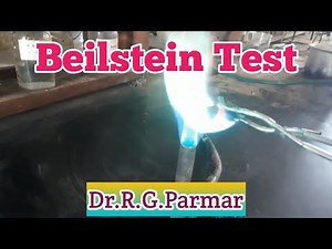 Ignition tests of Organic Compounds | Beilstein test
