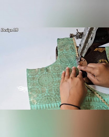 1.2M views · 9.6K reactions | Simple And Easy Blouse Back Neck Design | Cutting And Stitching Back Neck Design | Blouse Designs #blouse #blousedesigns #latestblousedesign #designlb #backdesign #neckdesign #2025trends | Design LB | Facebook