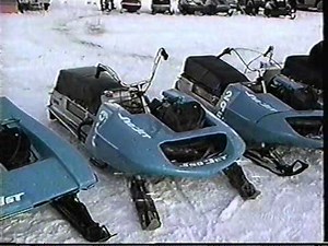 VSCA Great Lakes Ride In 1998 Vintage Snowmobile Show part 1