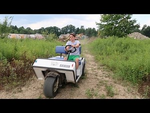 Three-Wheeled Golf Kart