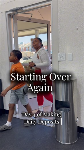 Starting Over Again | Day 4 of Making Daily Deposits #workout #momlife #startingover #fitness