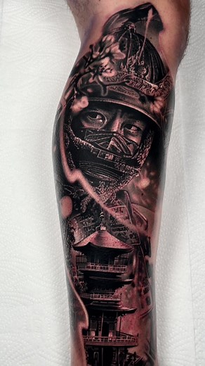 Samurai Tattoo Process: Step-by-Step Completion