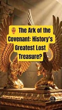 🏺 The Ark of the Covenant: History's Greatest Lost Treasure? #historyvault #arkofthecovenant