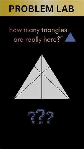 This triangle puzzle fools almost everyone | #shorts #trending #viral #ytshorts