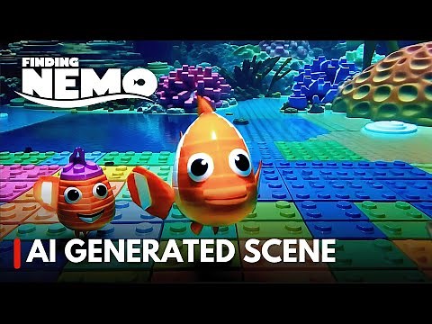 LEGO Brings Finding Nemo School Scene to LIFE with AI!