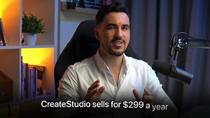 ⏰ Don't Pay Monthly Fees Later! ⏰ ✅ 1-Time $67! ✅ NO monthly fees forever! Making Professional Videos was Hard... We Fixed It! - Create UNLIMITED Videos - Lifetime Software Deal (ONE-TIME Payment ONLY) - Easy to use 👎 Most video software is either too EXPENSIVE or too basic. So you're stuck with a few editing options, and your videos all look the same. CreateStudioPro gives you back your creativity, with all the powerful feature's you'd like in a pro video software, but without the complex lear