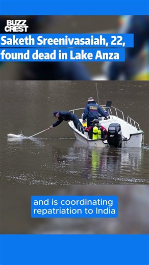 IIT Graduate Saketh Sreenivasaiah Found Dead in California Lake After 6-Day Search