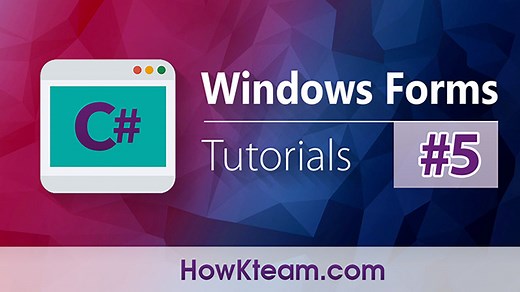 Textbox trong lập trình C# Winform | Website hướng dẫn lập trình miễn phí | How Kteam | Free Education