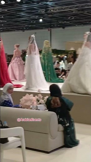 V11 - THE GULF BRIDE SHOW DUBAI 2025 معرض عروس الخليج - قمة الفخامة من هنا #ytshorts #dubai
