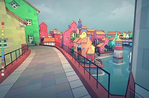 Townscaper第一人称视角mod体验