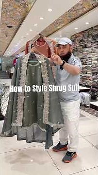 How to Style a Shrug Suit | Modern Ethnic Outfit Ideas for 2025