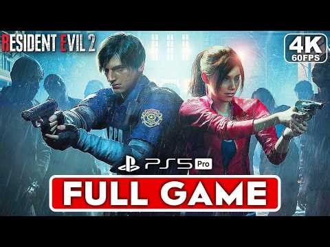 RESIDENT EVIL 2 REMAKE Gameplay Walkthrough FULL GAME [4K 60FPS PS5 PRO] - No Commentary