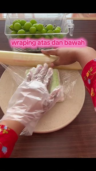 fruit sando sultan 😍#tutorial #fruitsando #fruitsandwich